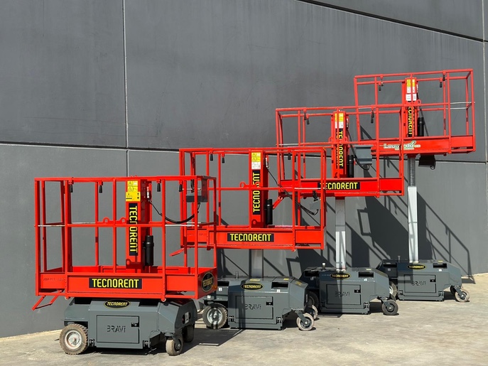 Ampliamos Flota con las Nuevas plataformas elevadoras Bravi Leonardo HD Ampliamos Flota con las Nuevas plataformas elevadoras Bravi Leonardo HD