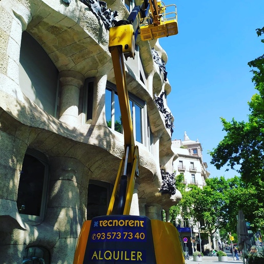 Uso de las Plataformas de Elevación para el Mantenimiento de Edificios